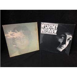 PAUL McCARTNEY/ JOHN LENNON VINYL RECORD LOT