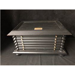 Collectibles & Coin Presentation Display Case - Holds 6 Drawers