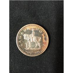 Canada 1973 $1 Royal Canadian Mounted Police Silver Dollar Coin