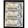 Image 1 : 1973 $1 UNCIRCULATED SEQUENTIAL CANADIAN BANK NOTES