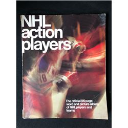 1974-75 NHL ACTION PLAYERS (96 PAGE WORD & PICTURE ALBUM)