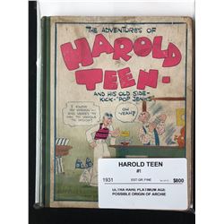 HAROLD TEEN #1 COMIC BOOK (1931)