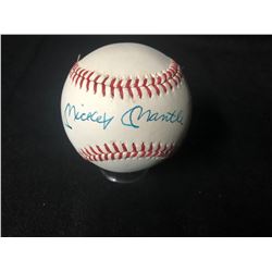 MICKEY MANTLE SIGNED RAWLINGS BASEBALL