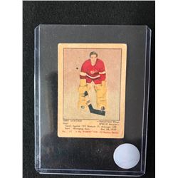 1951 Parkhurst Hockey #61 Terry Sawchuk Rookie Card