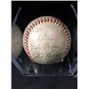 Image 2 : 1958 LOS ANGELES DODGERS MULTI SIGNED BASEBALL (ALSTON/ REESE/ SNIDER/ DRYSDALE + MORE)