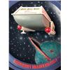 Image 2 : STAR TREK "SHIPS OF THE GALAXY" COLLECTION COLLECTOR PLATE (ROMULAN BIRD-OF-PREY) W/ COA