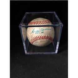 1980 NY YANKEES MULTI SIGNED BASEBALL (REGGIE JACKSON/ GOSSAGE/ PERRY +MORE) JSA COA