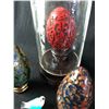 Image 3 : CHINESE FABERGE DECORATIVE STYLE EGGS LOT