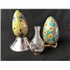 Image 2 : CHINESE FABERGE DECORATIVE STYLE EGGS LOT