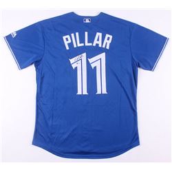 KEVIN PILLAR SIGNED BLUE JAYS JERSEY (BECKETT COA)