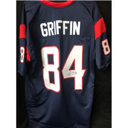 Ryan Griffin Signed Texans Jersey (JSA COA)