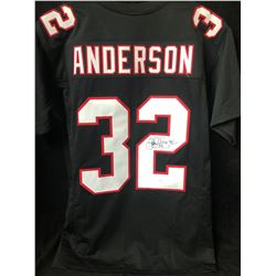 Jamal Anderson Signed Falcons Jersey (JSA COA)
