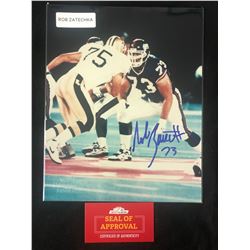 ROB ZATECHKA SIGNED 8 X 10 PHOTO W/ COA