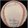 Image 4 : 1991 NATIONAL LEAGUE CHAMPS ATLANTA BRAVES SIGNED BASEBALL W/ PENDLETON/  JUSTICE/ MERCIER (JSA LOA)