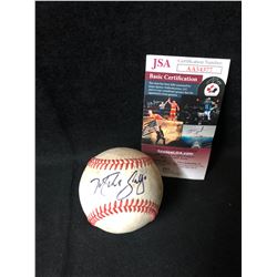 MIKE GALLEGO SIGNED BASEBALL (JSA COA)