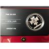 Image 2 : 2006 FINE SILVER ONE DOLLAR CANADIAN COIN (ROYAL CANADIAN MINT)