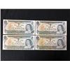 Image 1 : 1973 CANADIAN ONE DOLLAR BANKNOTES LOT