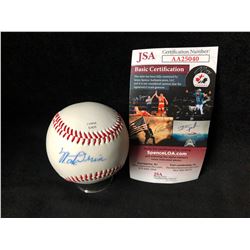 MONTE IRVIN SIGNED RAWLINGS BASEBALL (JSA COA)