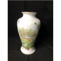 FRANKLIN PORCELAIN THE AUTUMN GLEN VASE