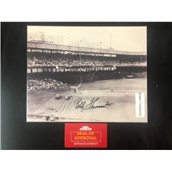 BOBBY THOMSON SIGNED 8 X 10 BASEBALL PHOTO W/ COA
