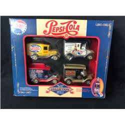 Pepsi-Cola Collection of Custom Replica Die Cast Metal Toy Truck Vehicles