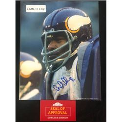 CARL ELLER SIGNED 8 X 10 PHOTO W/ COA