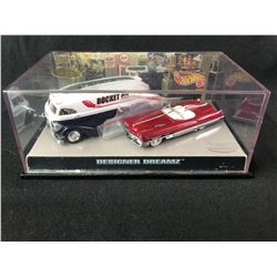 Hot Wheels Designers Dreamz Custom Series #4 Set ~ Rocket Oil & Bizarro