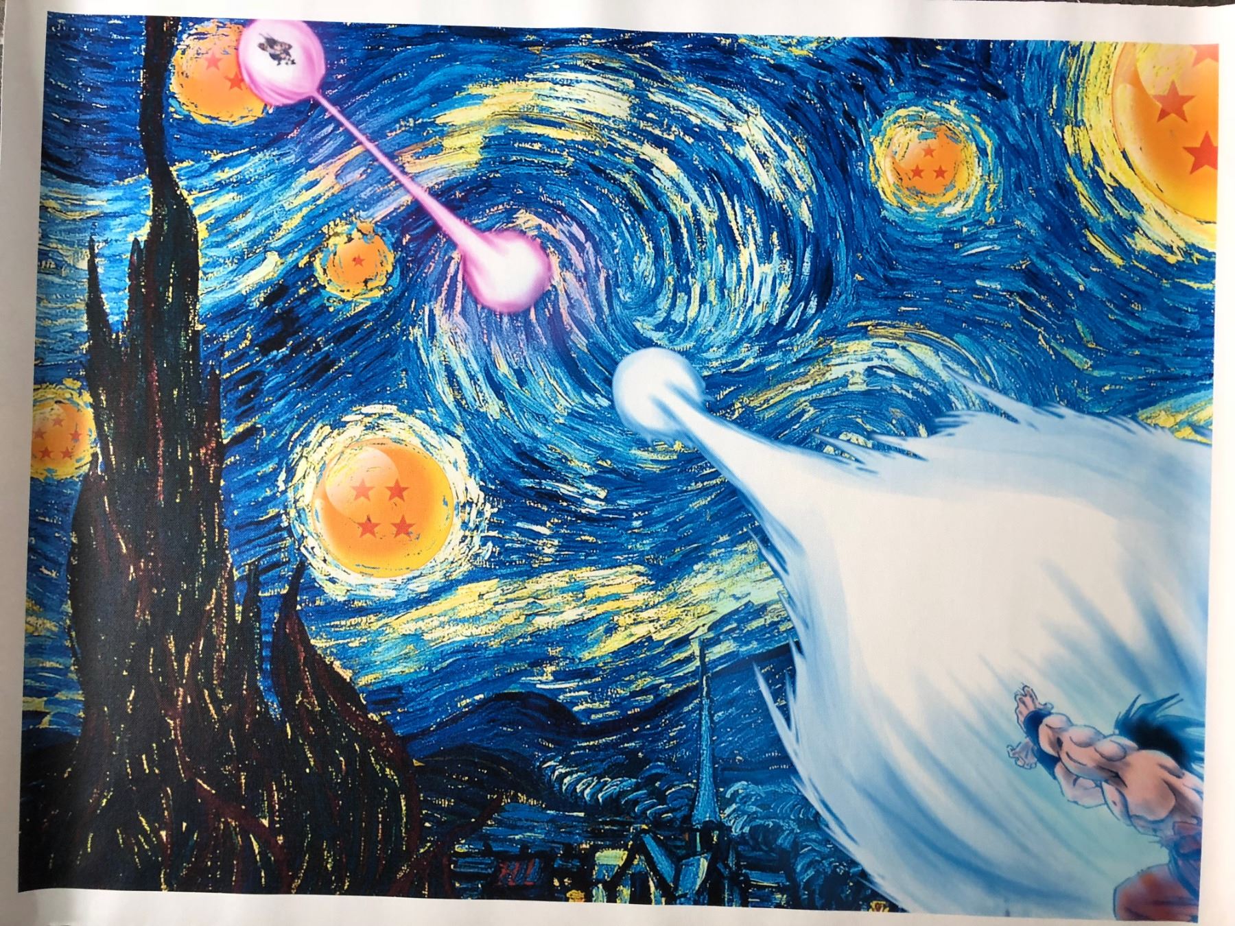 Dragon Ball Z Canvas Painting