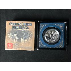 2002 BRILLIANT UNCIRCULATED DOLLAR GOLDEN JUBILEE (ROYAL CANADIAN MINT)