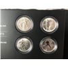 Image 2 : 2005 HOCKEY LEGENDS OF THE TORONTO MAPLE LEAFS STERLING SILVER 50 CENT SET (ROYAL CANADIAN MINT)