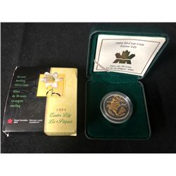 2004 - 50 CENT COIN- EASTER LILY (ROYAL CANADIAN MINT)