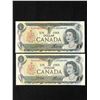Image 1 : 1973 $1 UNCIRCULATED SEQUENTIAL CANADIAN BANK NOTES