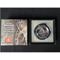 2003 BRILLIANT UNCIRCULATED CANADIAN DOLLAR COIN (ROYAL CANADIAN MINT)