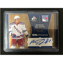 2009-10 UPPER DECK HOCKEY SIGnificance MICHAEL DEL ZOTTO AUTO CARD
