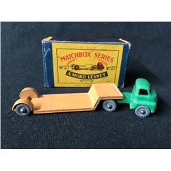MATCHBOX Lesney #27 Bedford Low Loader 1955 Model