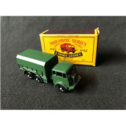 Vintage Lesney #62 General Service Lorry England Black Wheels Matchbox