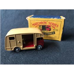 Matchbox Series #35 Mharshall Horse Trailer W/ Original Box