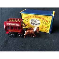 Matchbox Models Of Yesteryear Y-12 Lipton's Tea Horse Bus Lesney Product