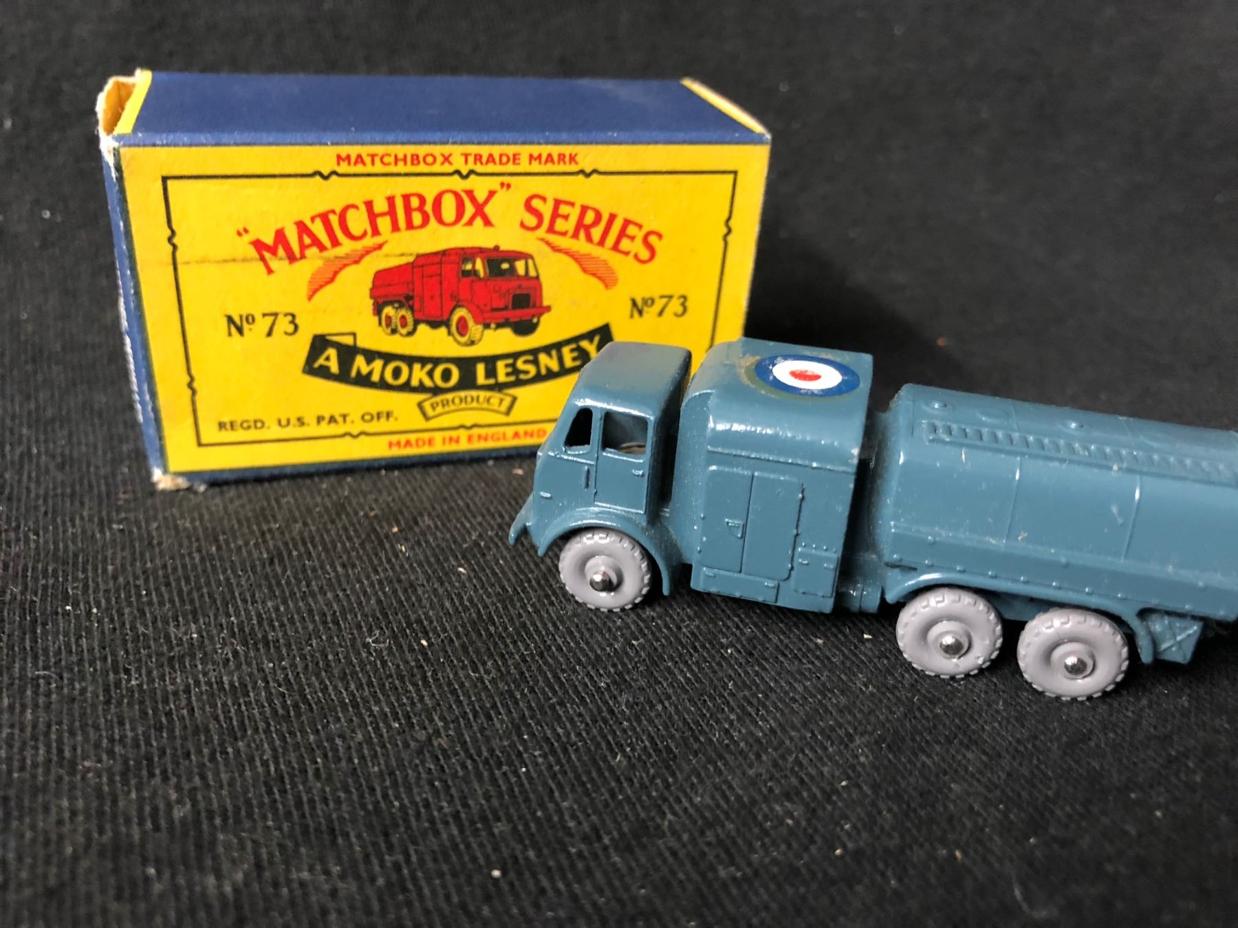 Lesney Matchbox Lesney 1-75 Series Regular Wheels MOKO #73