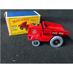 Matchbox Kingsize K2 Muir Hill Site Dumper