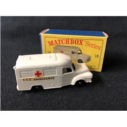 Matchbox Series #14 LCC Ambulance