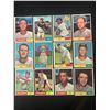 Image 1 : 1961 TOPPS BASEBALL CARD LOT