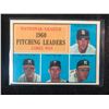 Image 1 : 1961 TOPPS BASEBALL #47 NL PITCHING LEADERS