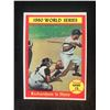 Image 1 : 1961 Topps Baseball #308 1960 World Series Richardson Is Hero