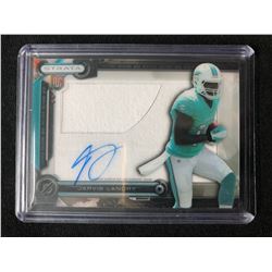 2014 Topps Strata Jarvis Landry RC Patch Auto