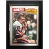 Image 1 : 1987 TOPPS #112 JOE MONTANA