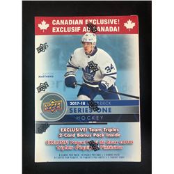 2017-18 UPPER DECK SERIES 1 TEAM TRIPLE BLASTER BOX