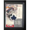 Image 1 : UPPER DECK PROSPECTS JASON SPEZZA CHL GAME JERSEY HOCKEY CARD