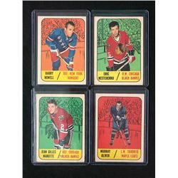 1967-68 TOPPS HOCKEY CARD LOT
