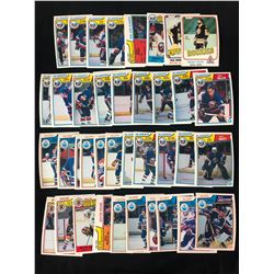 1980'S HOCKEY CARD LOT